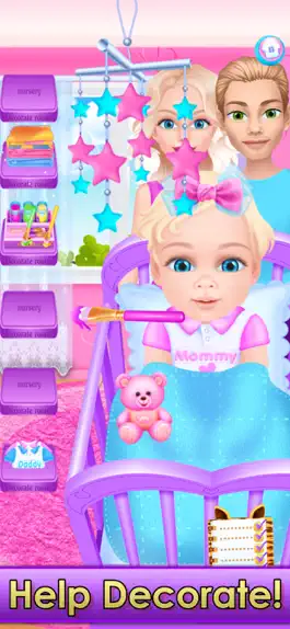 Game screenshot Baby & Family Simulator Care apk