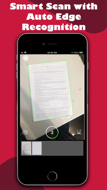 Camera Scanner - PDF Document screenshot-0