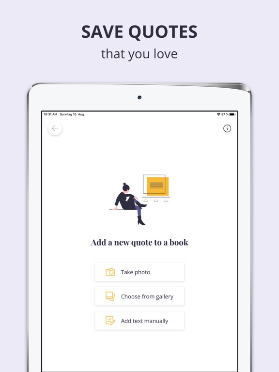 Screenshot #4 pour Citez - App for Book Lovers
