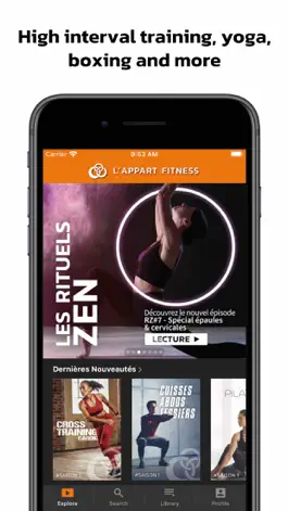 Game screenshot L'Appart Fitness On Demand apk