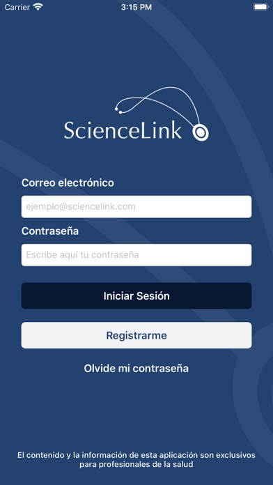 ScienceLink Screenshot