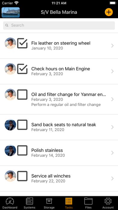 Quartermaster Yacht Management Screenshot