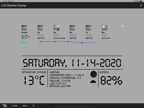 LCD Weather Displayのおすすめ画像2