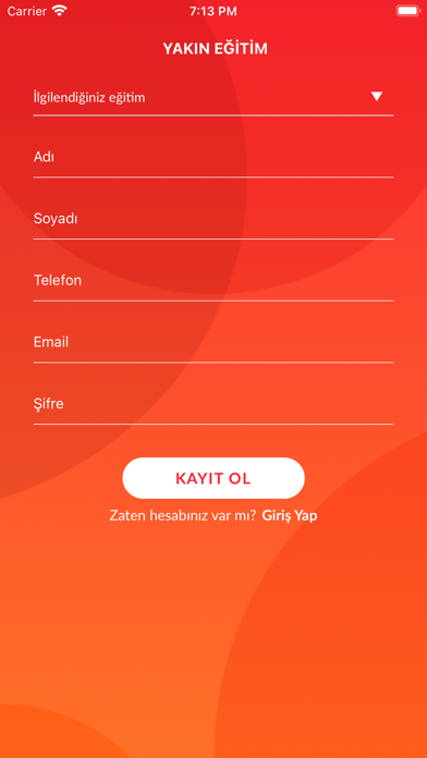 Yakın Eğitim Screenshot