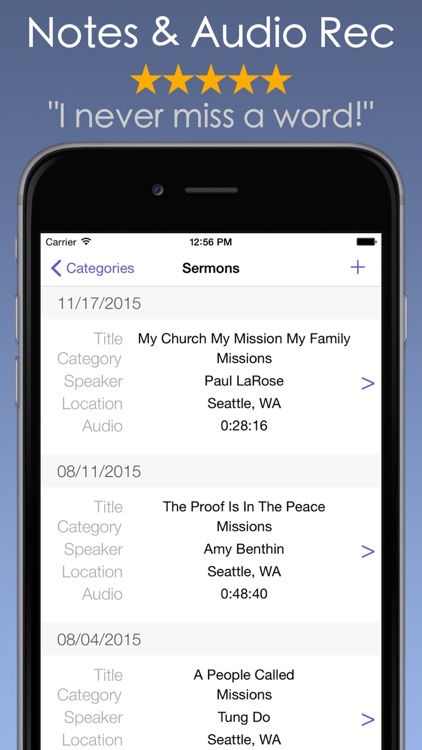 Sermon Notes - Hear Learn Live