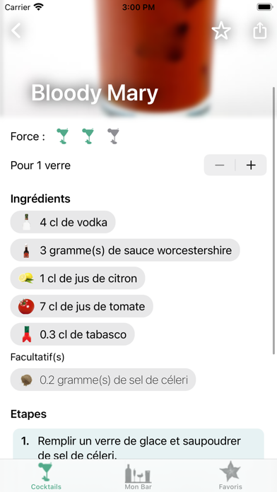 Cocktail Joël Screenshot