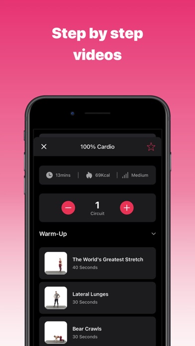 FitWomen: Home & Gym Workout Screenshot