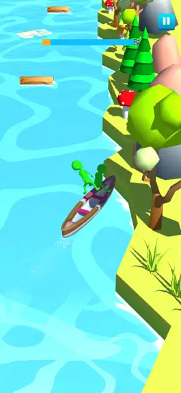 Game screenshot Canoe Boat Rush apk
