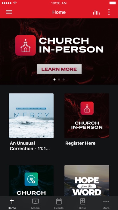 Redemption Bible Chapel Screenshot