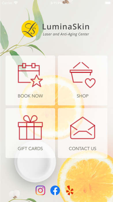 Luminaskin Medical Spa Screenshot