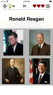 us presidents and history quiz iphone screenshot 2