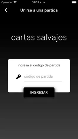 Game screenshot cartas salvajes hack