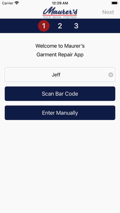 Maurer's Garment Repair Screenshot