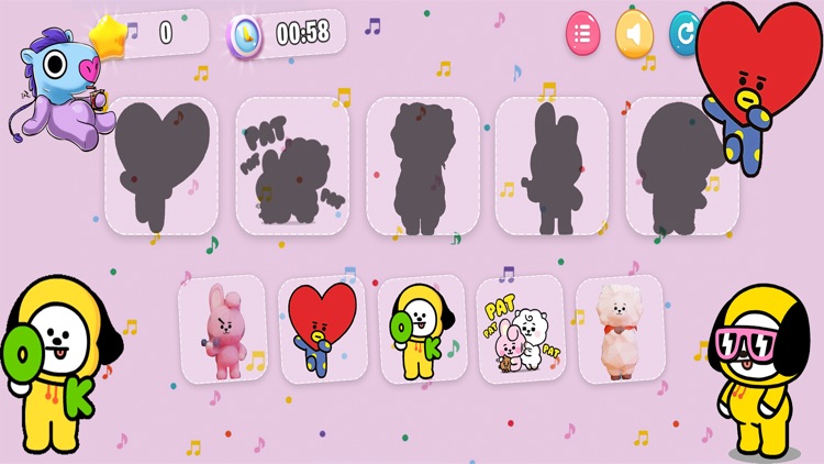 Cute BT21 Puzzle Game