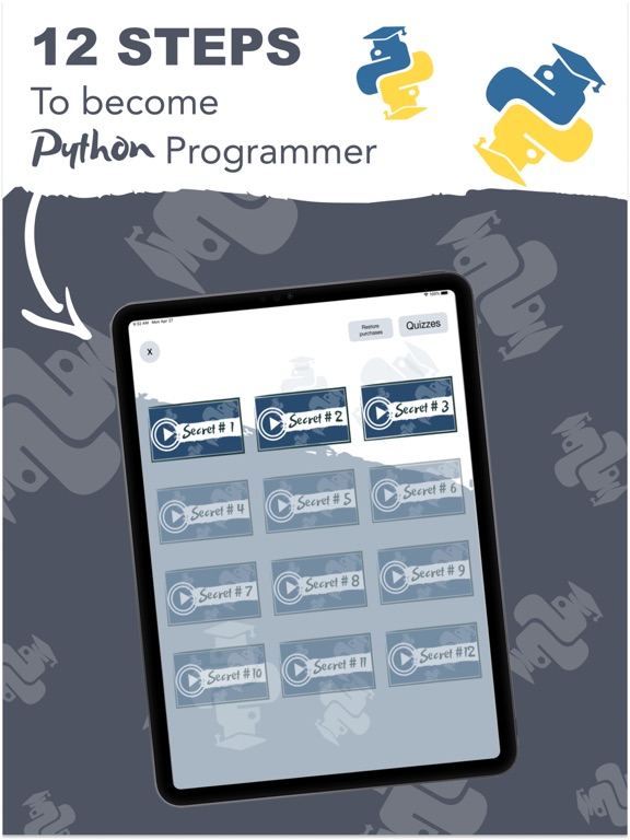 Learn Python Code Tutorial App screenshot 4