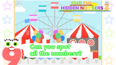 Screenshot 1 of Find The Hidden Numbers 2 Kids App