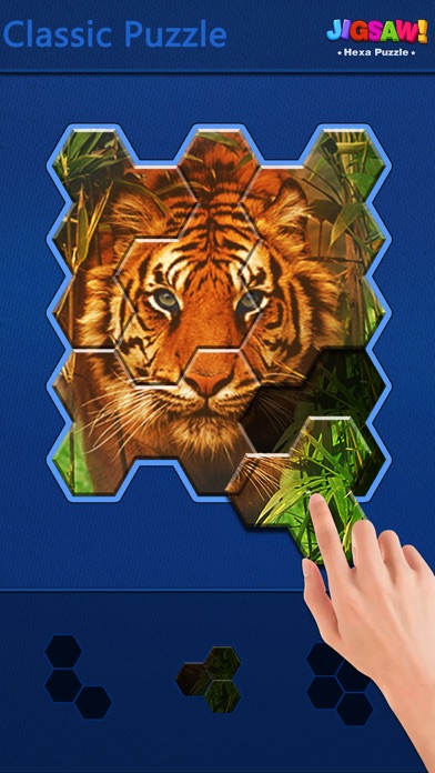 Screenshot #1 pour Block Hexa Jigsaw Puzzle