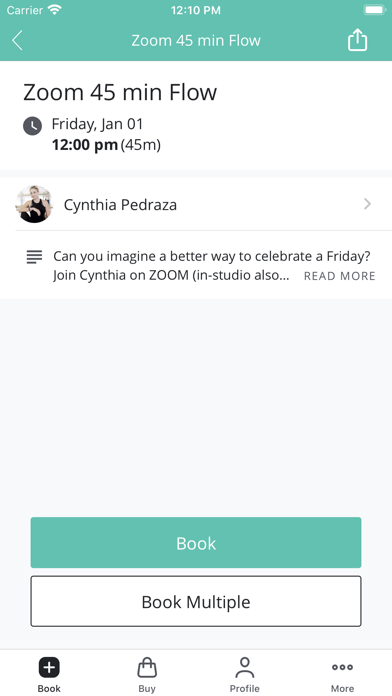 Twist Yoga Studio Screenshot