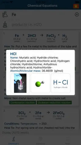 Game screenshot Chemical Equation apk