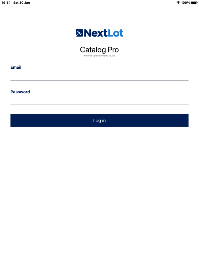 NextLot Catalog Pro