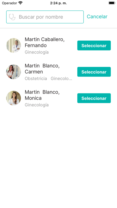 Martín Caballero Ginecólogos Screenshot