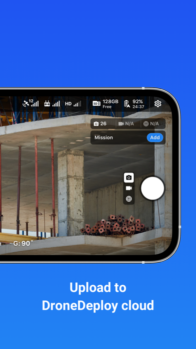 DroneDeploy Flight App Screenshot