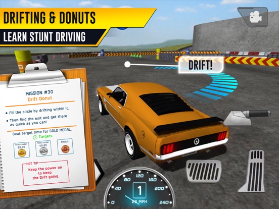 Race Driving License Test iPad app afbeelding 3