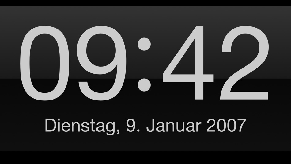 #5. Big Clock HD (macOS) By: TheCodingMonkeys