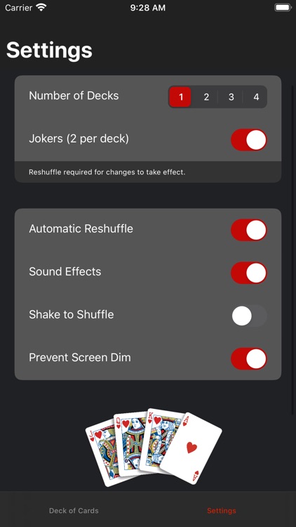 Deck of Cards - Virtual deck screenshot-3