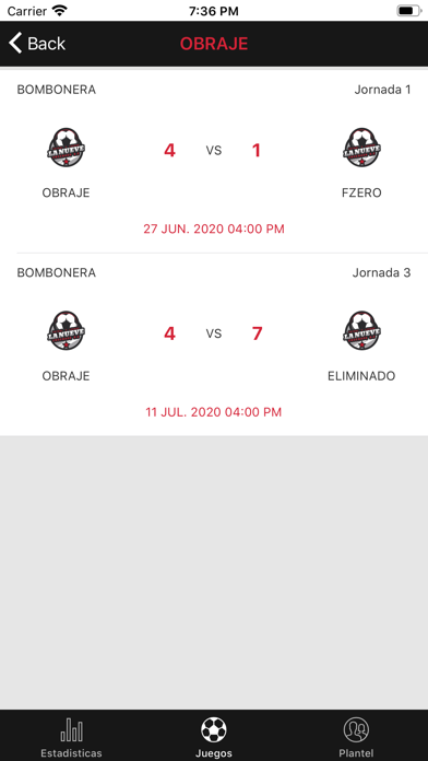 La Nueve Futbol 5 Screenshot