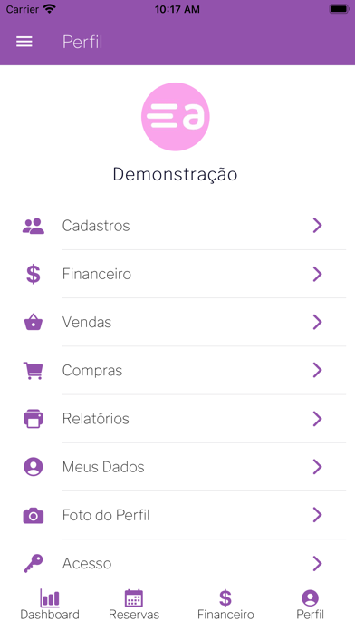 Avante Salões e Barbearias Screenshot