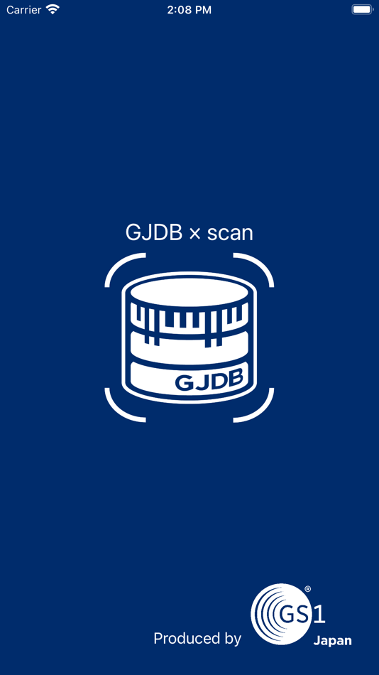 #1. GJDB × scan (iOS) By: GS1 JAPAN