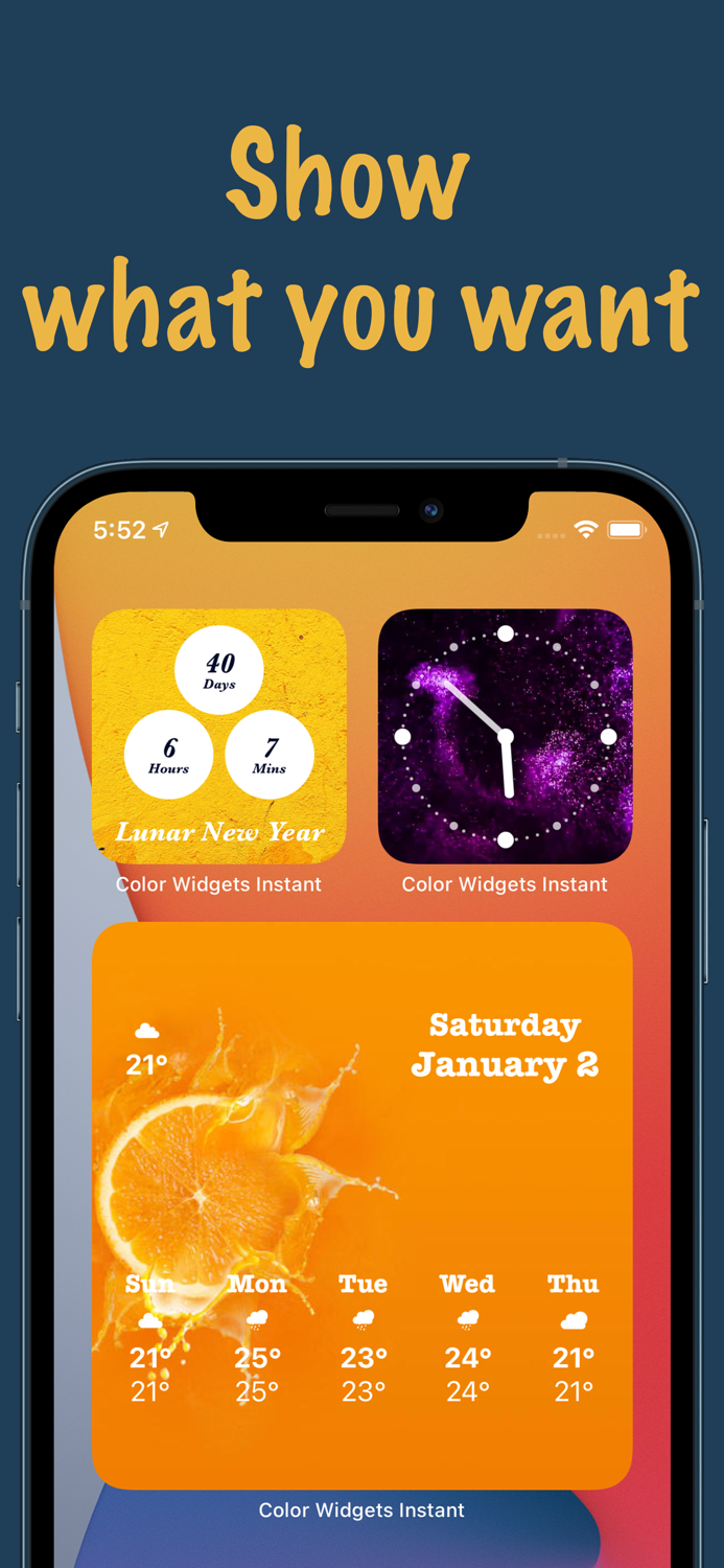 Color Widgets Instant