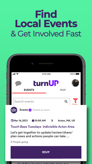 TurnUp Activism: Social Change Screenshot