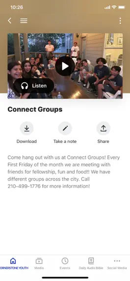 Game screenshot Cornerstone Youth hack