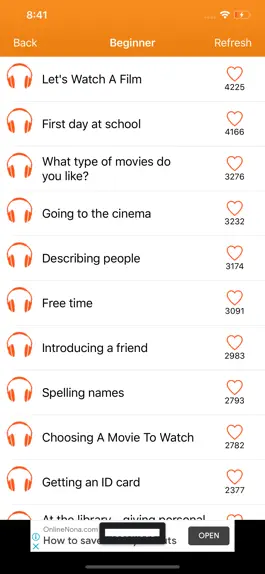 Game screenshot English Listening Step by Step apk