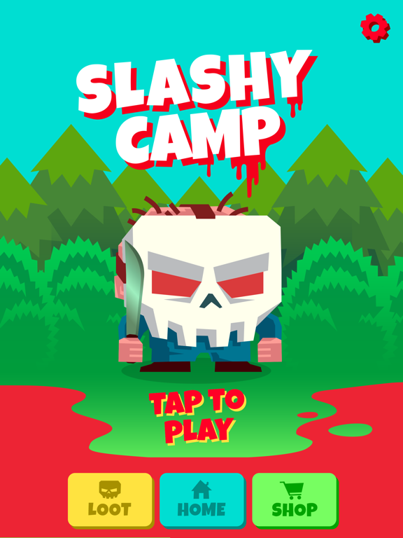 Screenshot #4 pour Slashy Camp - Endless Runner!