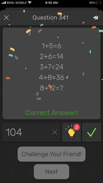 Brain Math: Logic Puzzle Games Screenshot