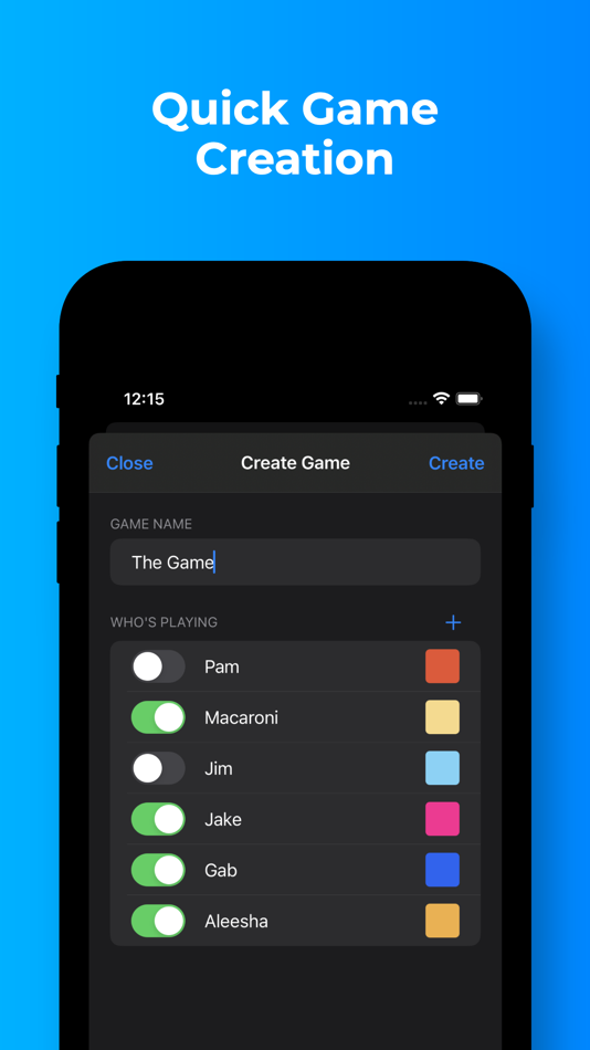 #4. Bowtie: Score Keeping App (iOS) 由: Jake Runzer