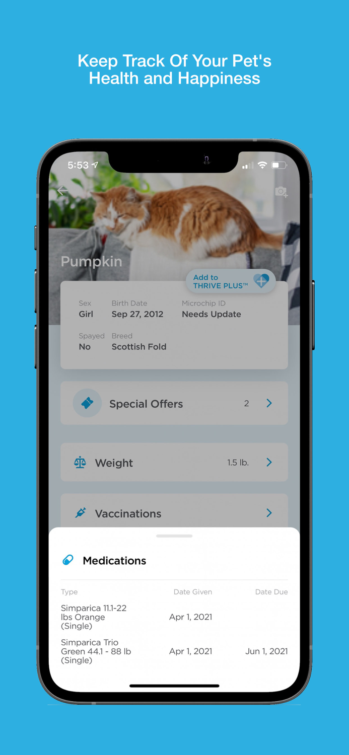 Thrive Pet Healthcare