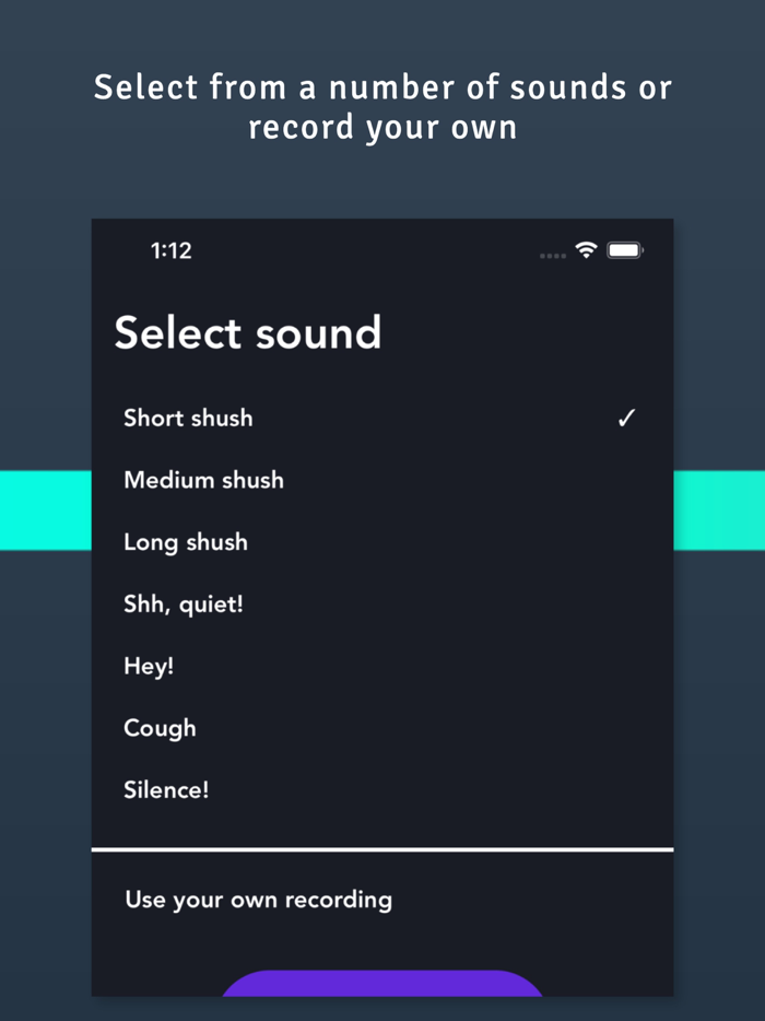 Shush - Sound and Noise meter