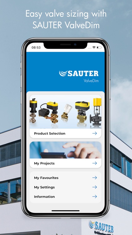 Sauter Valvedim
