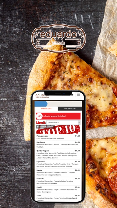 Screenshot #1 pour Pizzeria Eduardo Wien