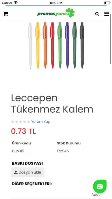 Promosyonca Screenshot