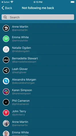 Game screenshot Track Followers for Twitter apk