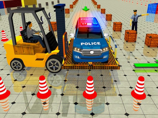 Advance Police Parking Game iPad screenshot 4 - Games app
