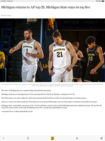 Wolverines Basketball Newsのおすすめ画像3