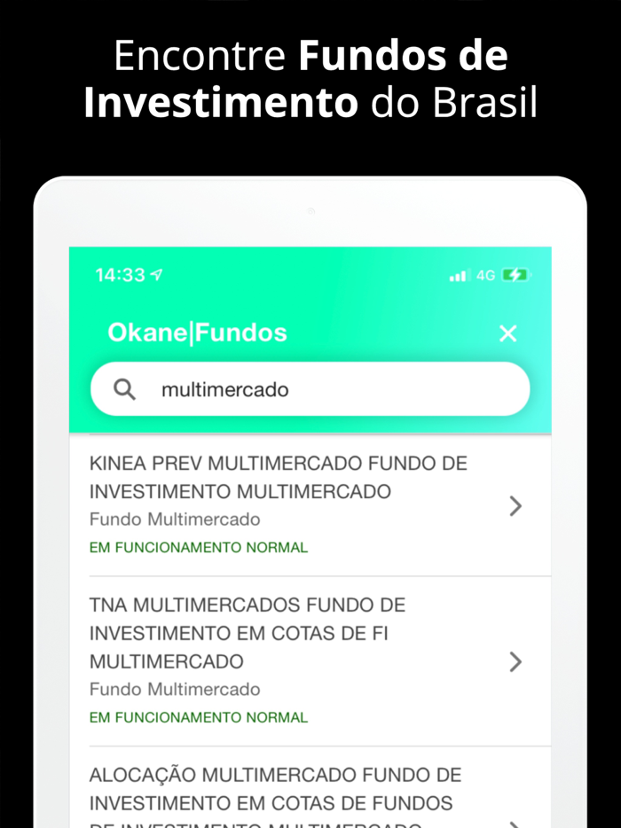 Fundos de Investimento  Okane