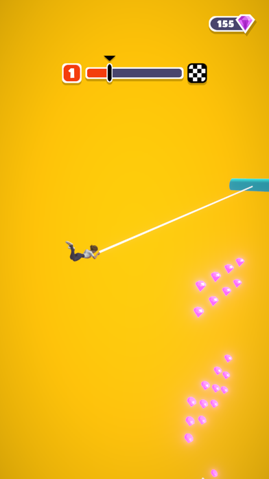 Ninja Rope 4D Screenshot