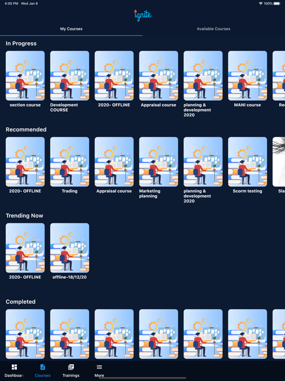 Screenshot #6 pour Ignite LMS 5.0